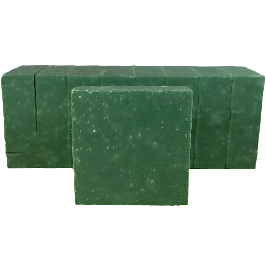 Green Tea Verbena Scrub Soap Bars