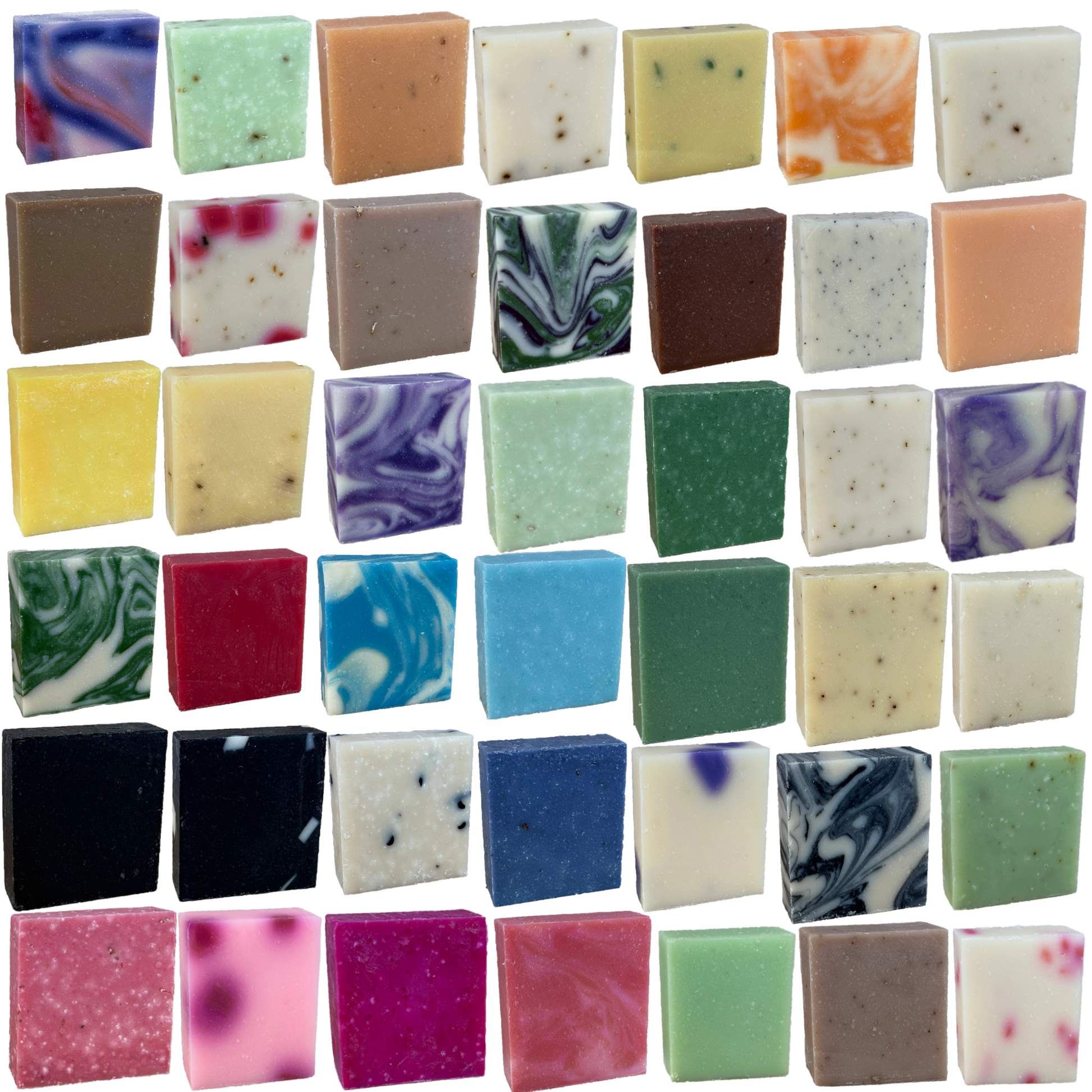 Build Your Own 7-Pack Handmade Soap Set – Choose from 42 scents. Premium, USA-made soaps. Free same-day delivery in Queen Creek, AZ!